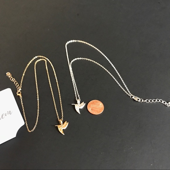 3 for $25⚡️Dainty sparrow bird necklace - Picture 5 of 8